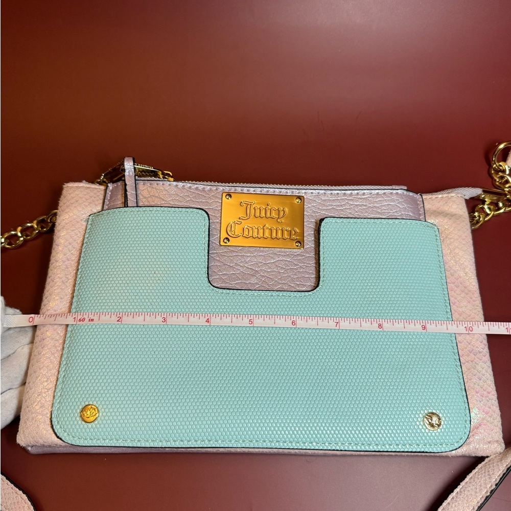 JUICE COUTURE CROSSBODY BAG WITH REMOVABLE POUCH - Picture 5 of 10